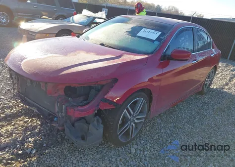 2016 Honda Accord Sport z USA, uszkodzony, nr VIN 1HGCR2F52GA236673